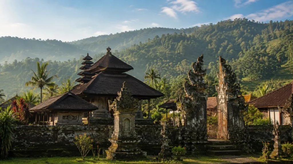 Blimbingsari church built in traditional Balinese temple architecture